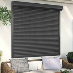 Roller Shutter Manual Anthracite 160 cm 150 cm