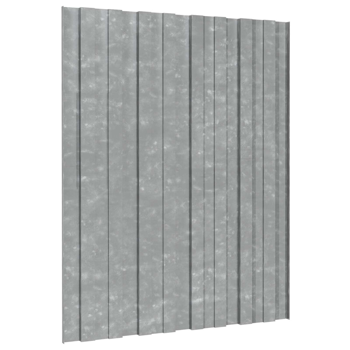 Roof Panel Galvanised steel 36 pcs Silver 60 x 45 cm
