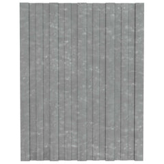 Roof Panel Galvanised steel 36 pcs Silver 60 x 45 cm