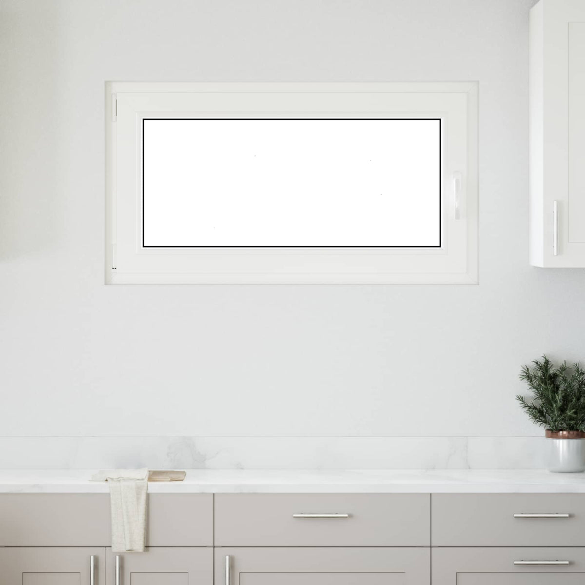 Basement Window Internal Colour RISOR White
