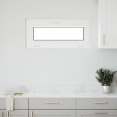 Basement Window Internal Colour RISOR Glazing White Length