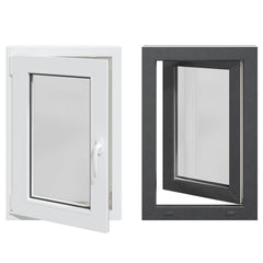 Basement Window Internal Colour White RISOR 50 x 75 cm 2