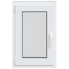 vidaXL Basement Window Internal Colour White RISOR 50 x 75 cm 4