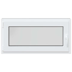 vidaXL Basement Window Internal Colour White RISOR 100 x 50 cm 4