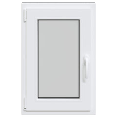 vidaXL Basement Window Internal Colour White RISOR 50 x 75 cm 4