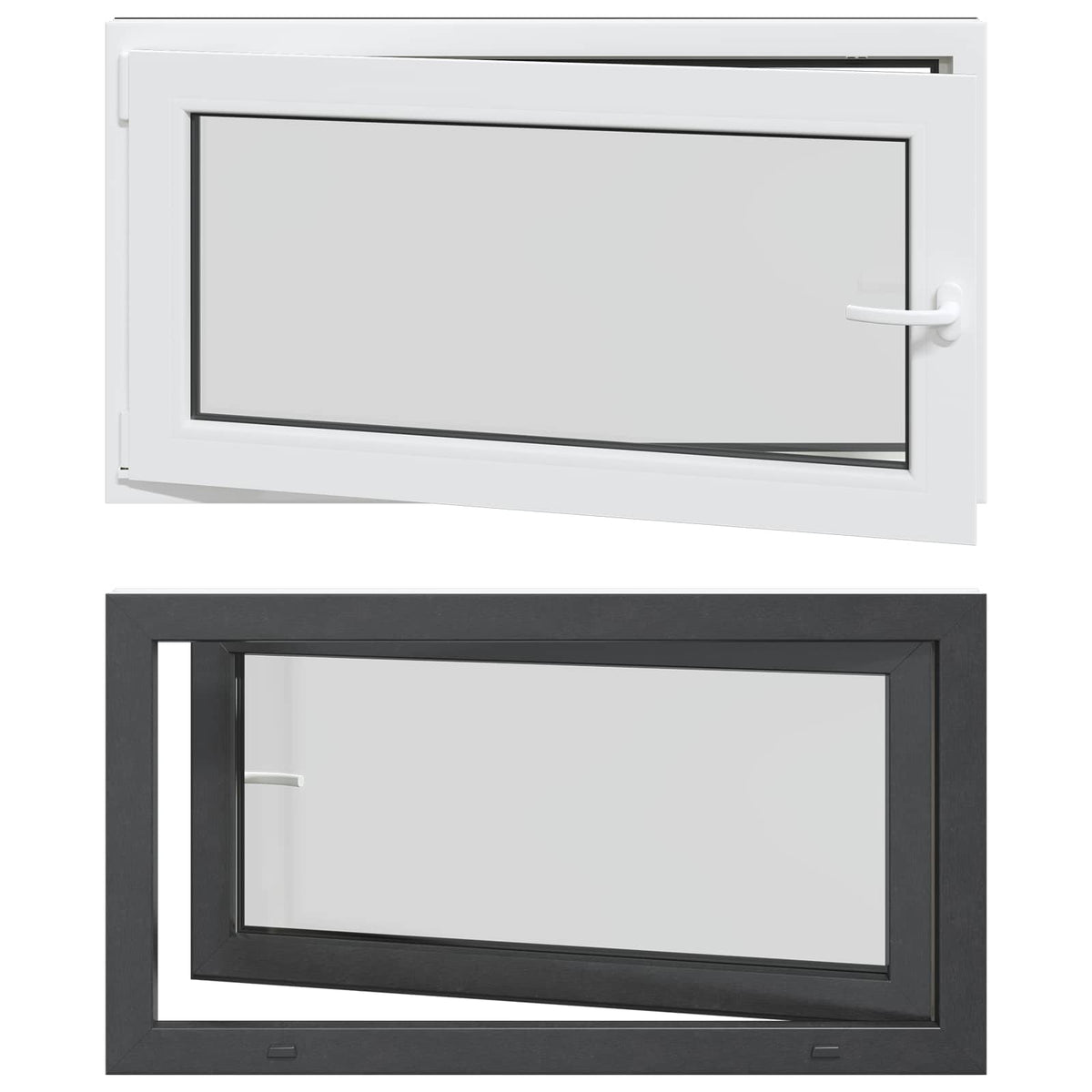 Basement Window Internal Colour White RISOR