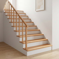 Stair Treads Solid Beech Wood Natural