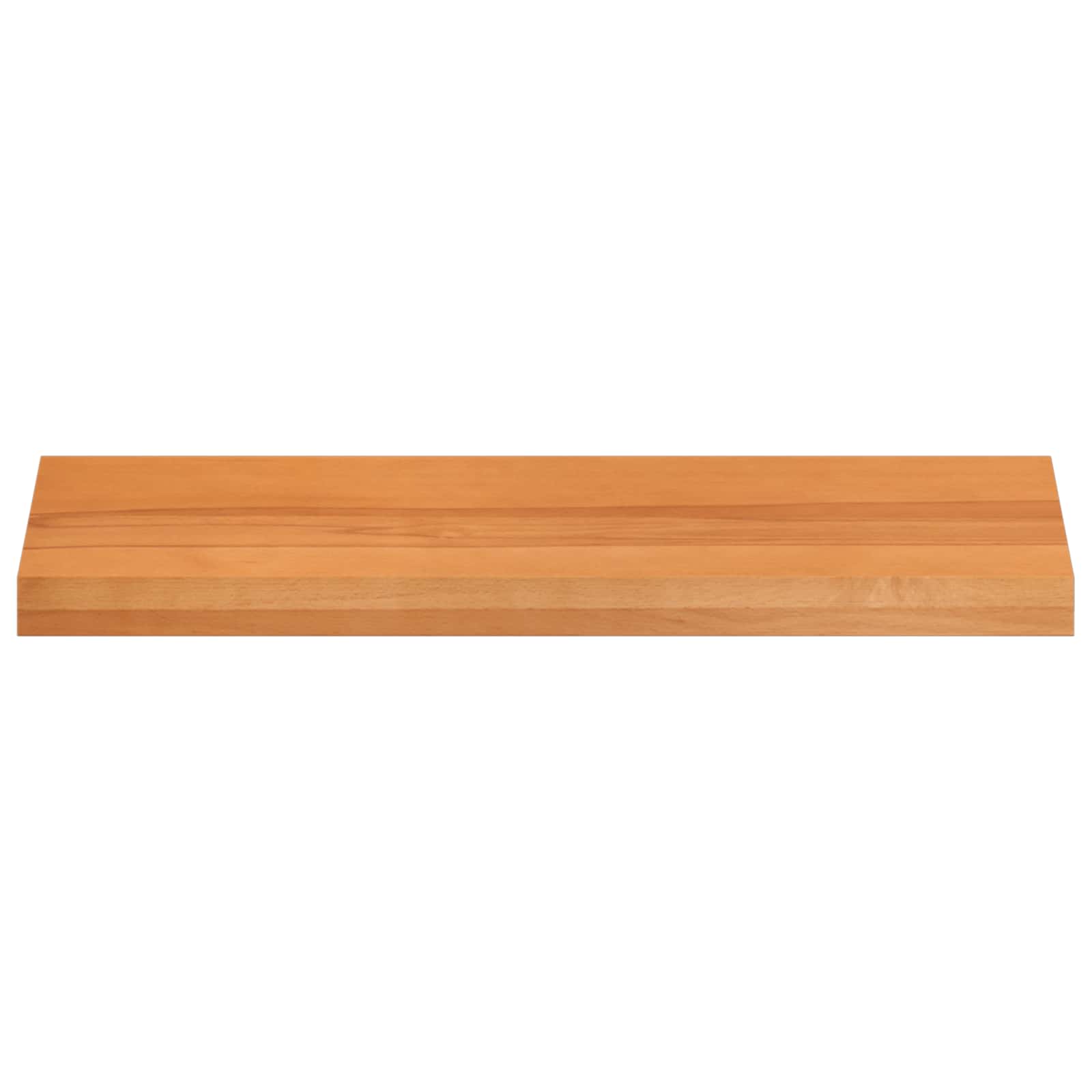vidaXL Stair Treads 2 pcs 80 x 25 x 2 cm Light Brown Solid Beech Wood 2