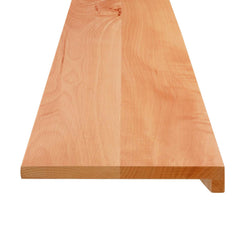 vidaXL Stair Treads 2 pcs 80 x 25 x 2 cm Varnish Solid Beech Wood 3