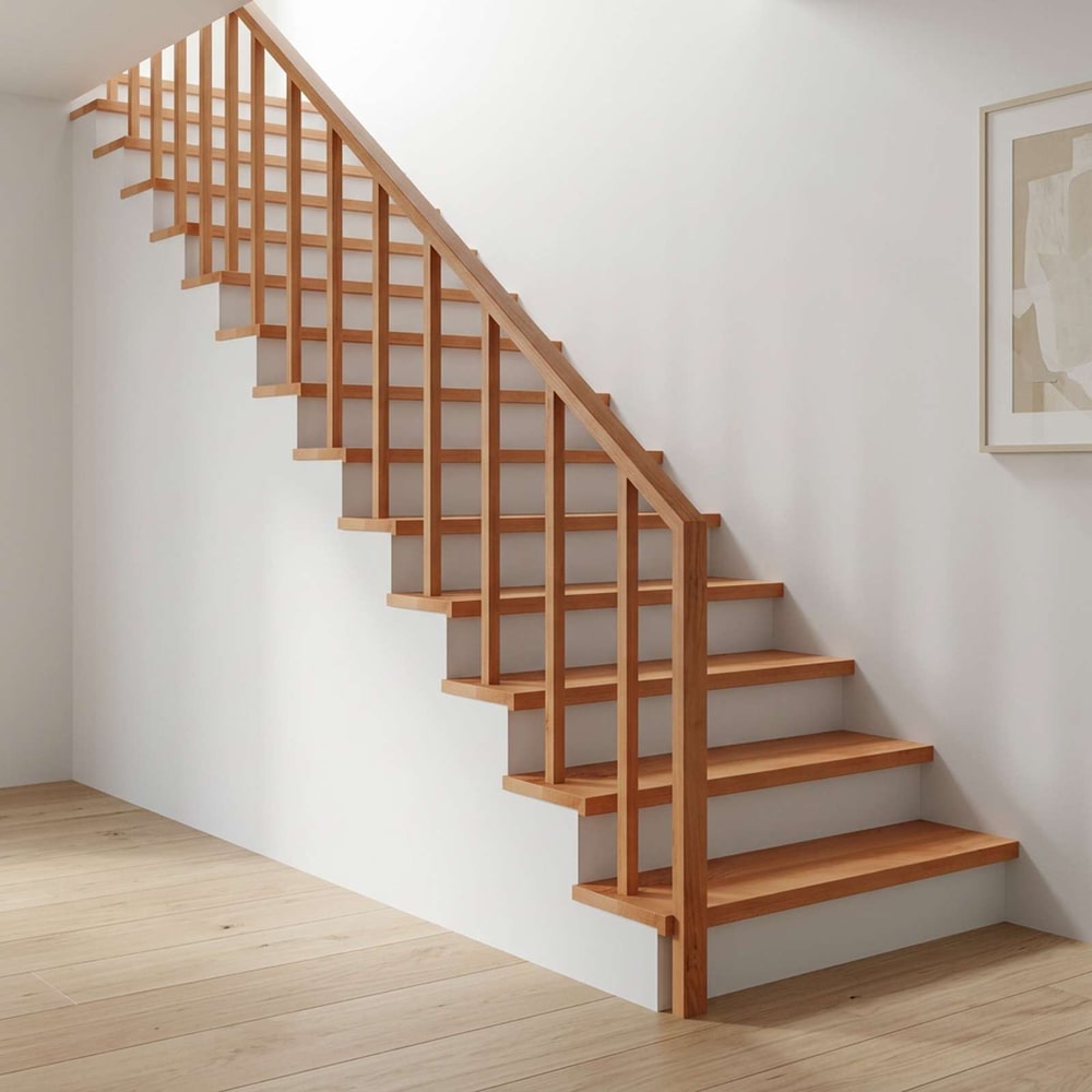 Stair Treads Solid Beech Wood Depth Varnish