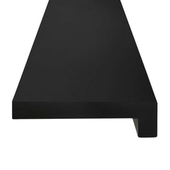 Solid Beech Wood Depth Black