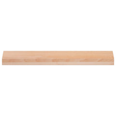 vidaXL Window Sills 2 pcs Natural 70 x 15 x 2 cm Solid Beech Wood 2