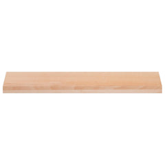 vidaXL Window Sills 2 pcs Natural 100 x 25 x 2 cm Solid Beech Wood 2