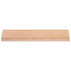 vidaXL Window Sills 2 pcs Natural 80x 30 x 2 cm Solid Beech Wood 2