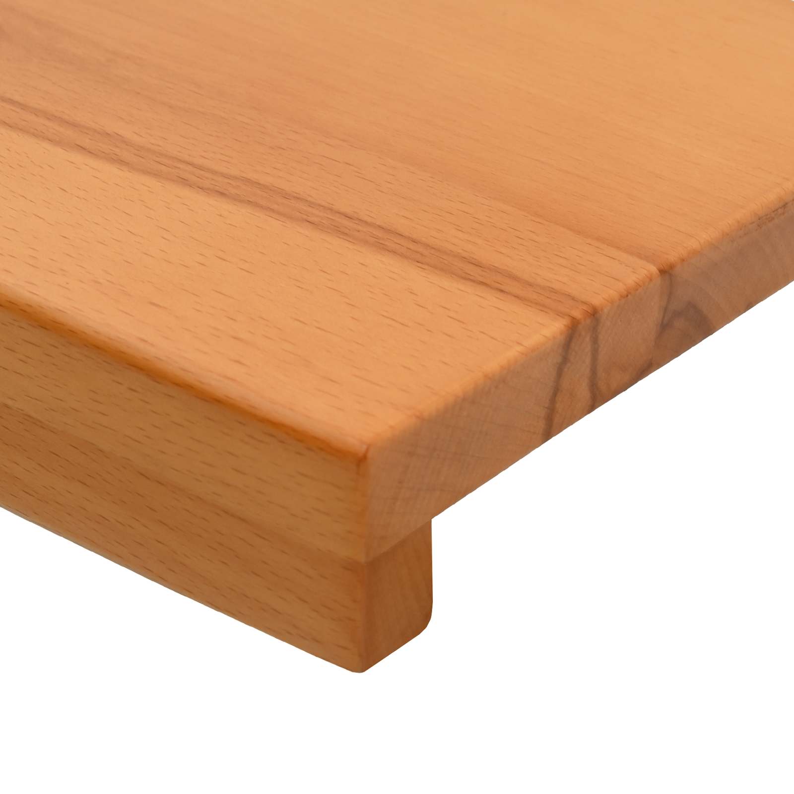 vidaXL Window Sills 2 pcs Light Brown 80x 25 x 2 cm Solid Beech Wood 5