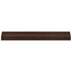 vidaXL Window Sills 2 pcs Dark Brown 70 x 15 x 2 cm Solid Beech Wood 2