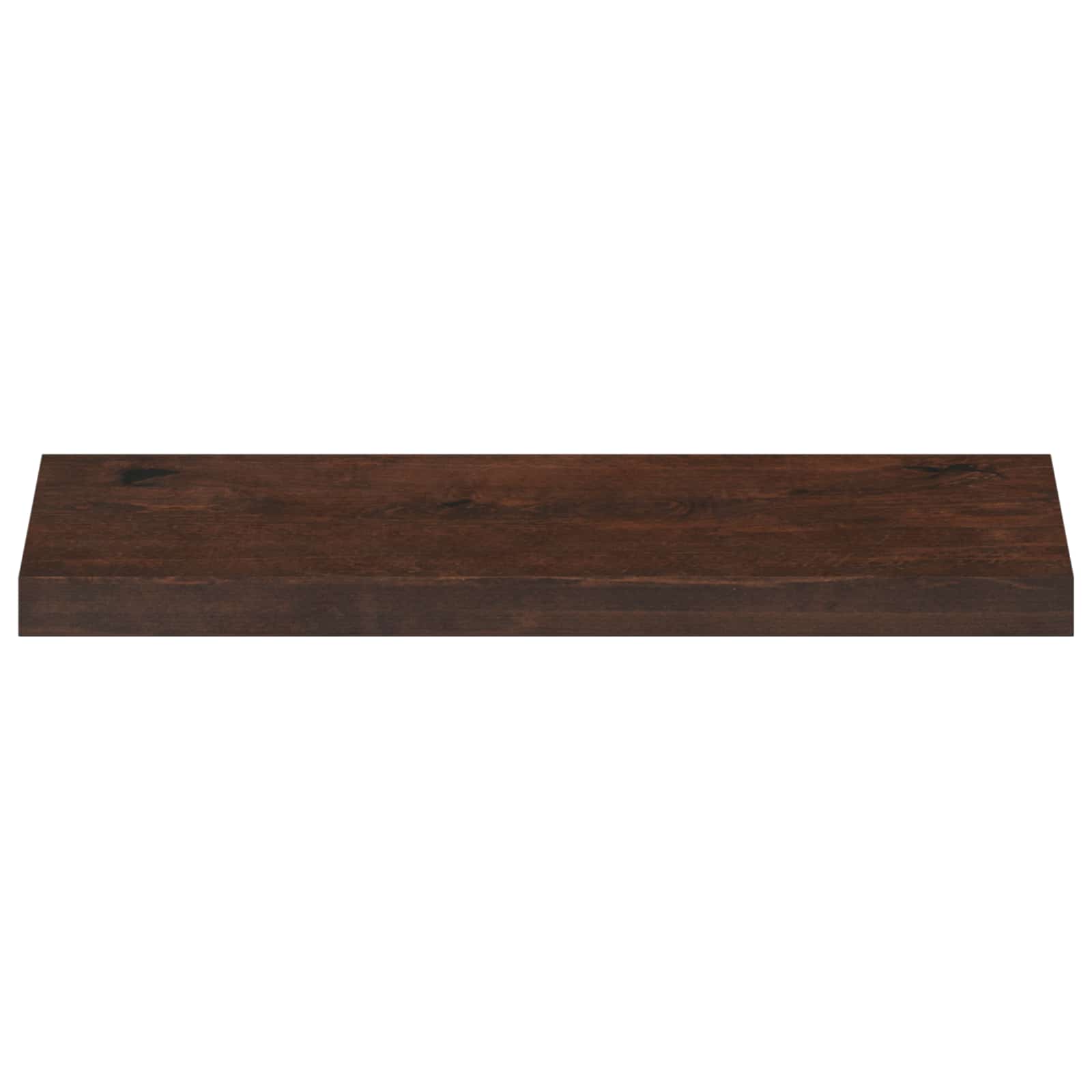 vidaXL Window Sills 2 pcs Dark Brown 80x 25 x 2 cm Solid Beech Wood 2