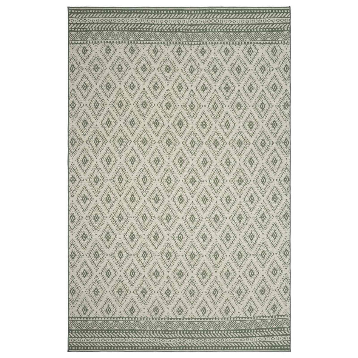 vidaXL In- and Outdoor Rug OLITE Natural and Green 160 x 230 cm 4
