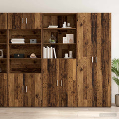 Highboard 70x42,5x185 cm Engineered Wood Old wood 70 x 42.5 x 185 cm