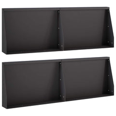 Retaining Wall Steel Black