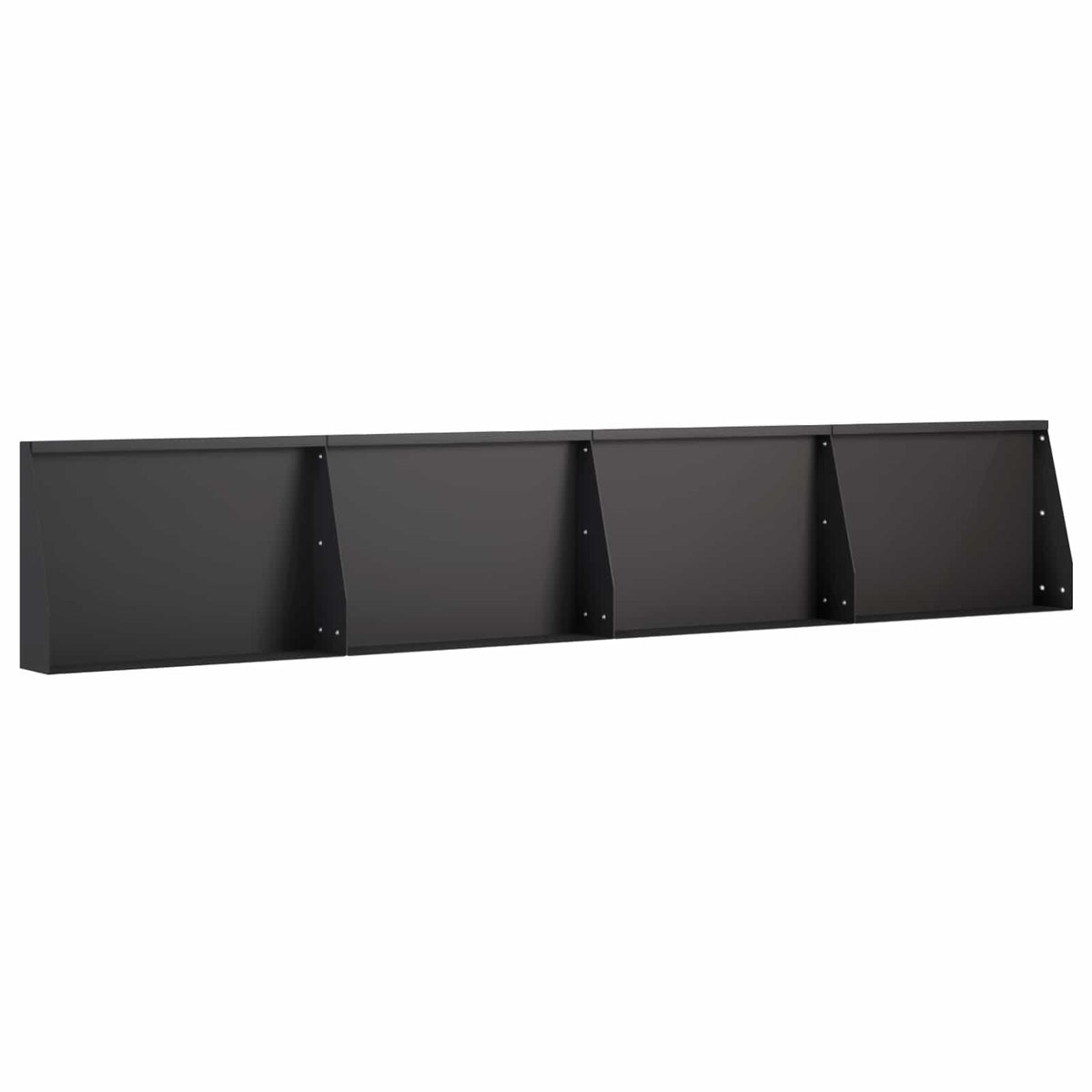 Retaining Wall Steel Black