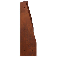 Retaining Wall 60 x 12 x 40 cm Steel 4 pcs Weathering steel