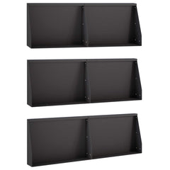 Retaining Wall Steel Black