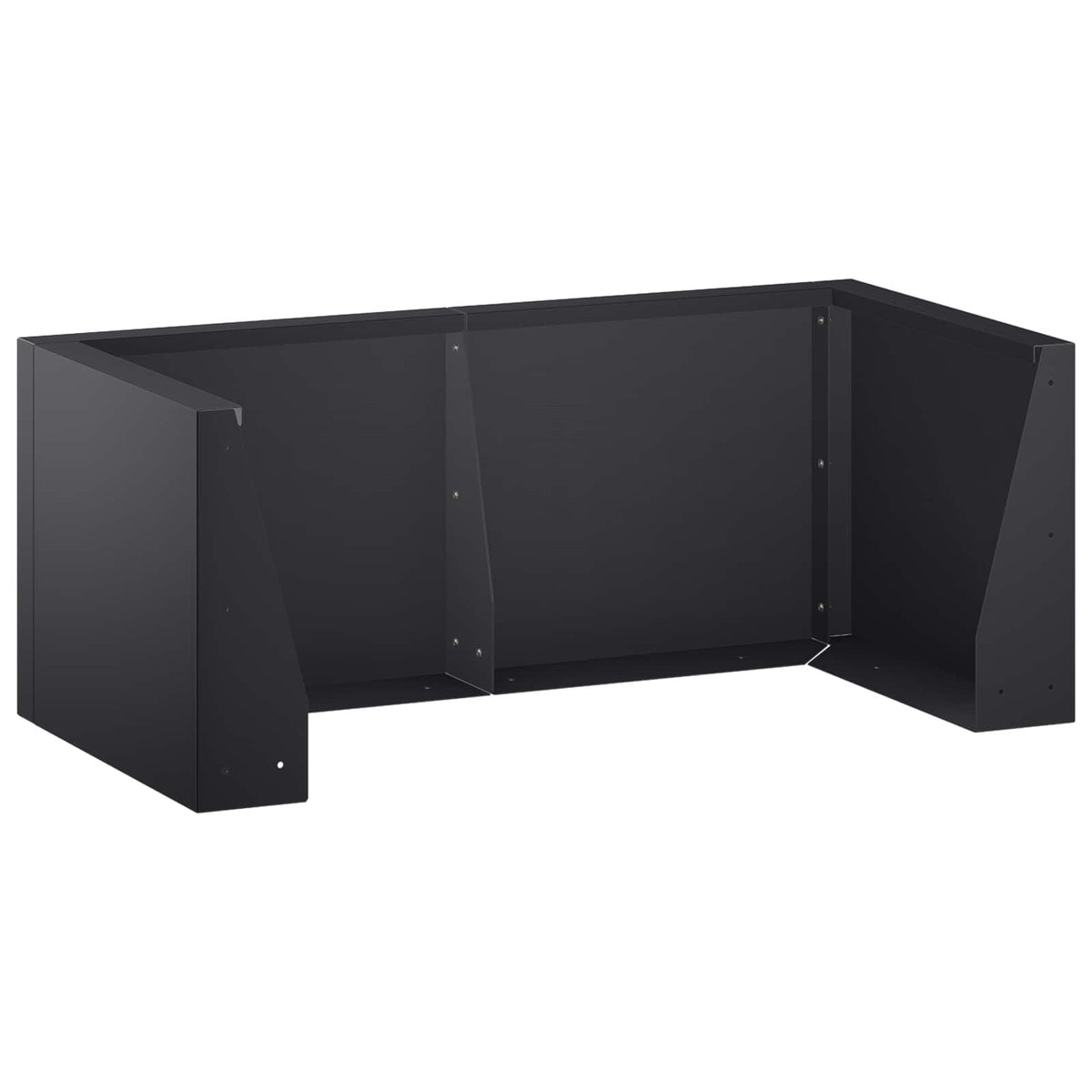Retaining Wall Steel Black