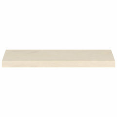 Stair Tread Solid Oak Wood Depth 25 cm 2 pcs White 80 cm
