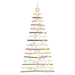 vidaXL Hanging Christmas Tree 150 cm 80 LEDs Multicolour 4