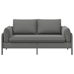 2-Seater Sofa 2-Seater 188 x 81 x 89 cm Velvet 145 cm Dark grey