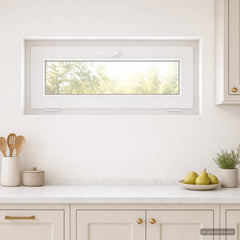Basement Window Internal Colour RISOR Glazing White Length