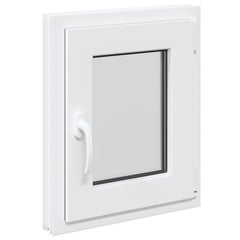 Basement Window Internal Colour RISOR Tilting Turn Right White