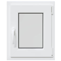 Basement Window Internal Colour RISOR Tilting Turn Right White