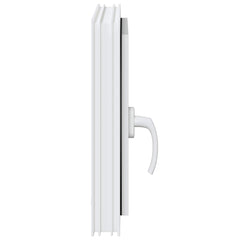Basement Window Internal Colour RISOR 40 x 55 cm Tilting and Turn Right White Two-layer 45 cm