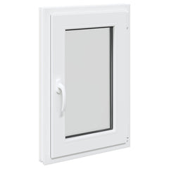 Basement Window Internal Colour RISOR 40 x 70 cm Tilting and Turn Right White Three-layer 40 cm