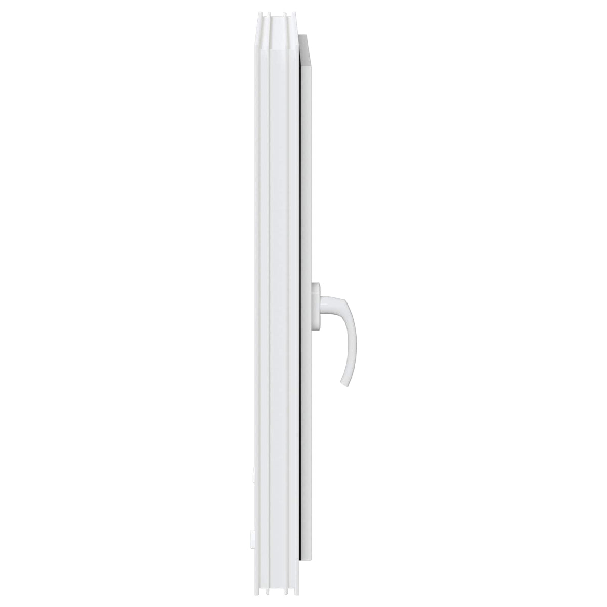 Basement Window Internal Colour RISOR 40 x 70 cm Tilting and Turn Right White Three-layer 40 cm