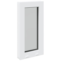 Cellar Window Internal Colour White RISOR with Double Glazing Width 30 cm 40 cm