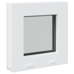 Cellar Window Internal Colour White RISOR with Triple Glazing Width 35 cm 35 cm