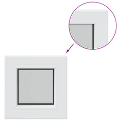 Cellar Window Internal Colour White RISOR with Triple Glazing Width 35 cm 35 cm