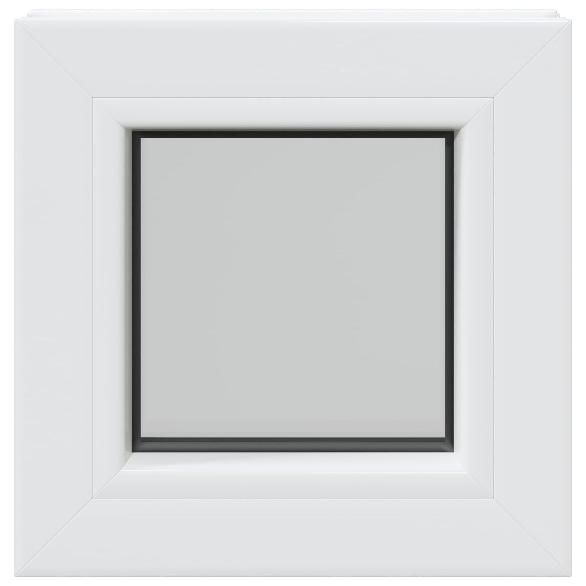 Cellar Window Internal Colour White RISOR with Triple Glazing Width 35 cm 35 cm