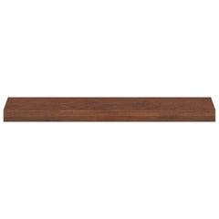 vidaXL Window Sills 2 pcs Dark Brown 80 x 15 x 2 cm Solid Oak Wood 3