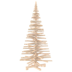 Wooden Christmas Tree KOTKA Solid Pine Wood Natural Natural (unfinished) 180 cm