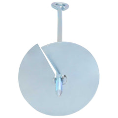 vidaXL Earth anchor 10 pcs Ø10 x 50 cm Galvanized Metal Silver 4