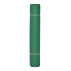 vidaXL Carpet Plain Green 1 x 12 m Fabric 1