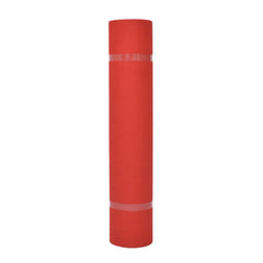 vidaXL Carpet Plain Red 1 x 24 m Fabric 1