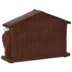 vidaXL Christmas Nativity Scene SALO 31 x 7.5 x 21.5 cm Resin 5
