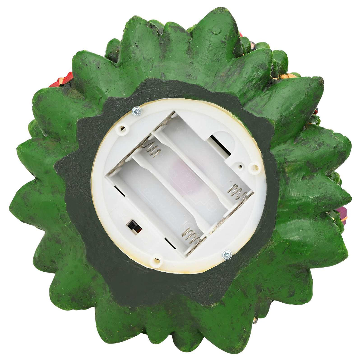 vidaXL Light-Up Christmas Tree SALO 16.5 x 15.5 x 40 cm Resin Green 5