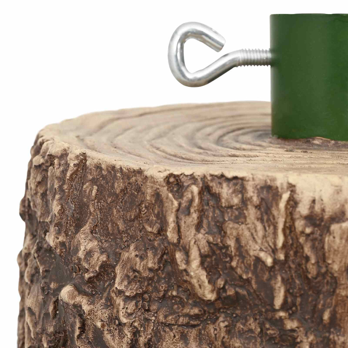 Christmas Tree Stand Trunk Shape Magnesium Oxide Ø 23 x 34 cm