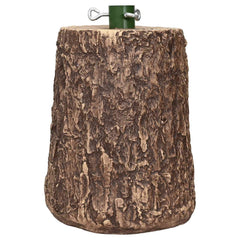 Christmas Tree Stand Trunk Shape Magnesium Oxide Ø 23 x 34 cm